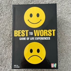 Best To Worst Card Game